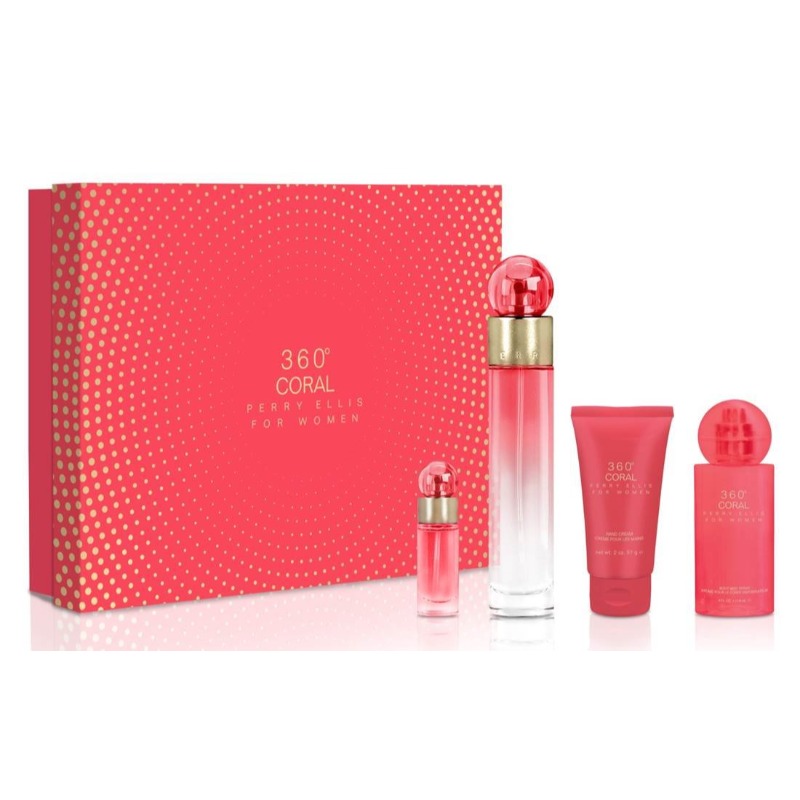Perfume Para Dama 360° Coral 236 Ml Body Mist Spray | Coppel.com